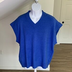 COLLUSION Knitted V-Neck Tank Top NWOT